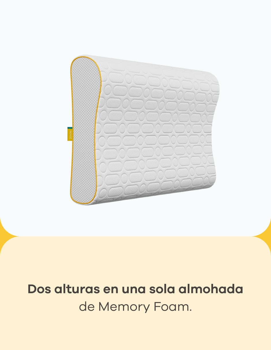 Almohada ortopédica Nooz firmeza firme