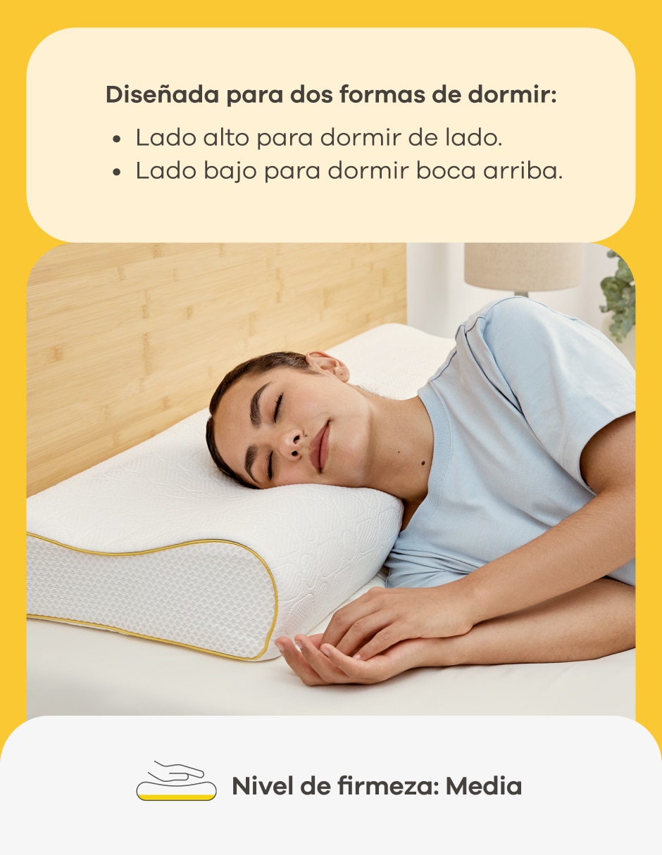 Almohada ortopédica Nooz firmeza firme