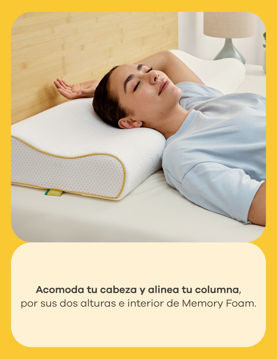 Almohada ortopédica Nooz firmeza firme