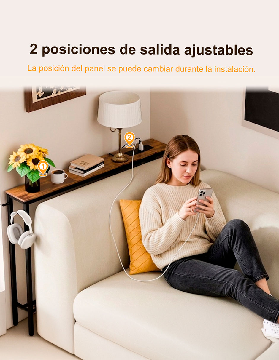 Mesa auxiliar armable