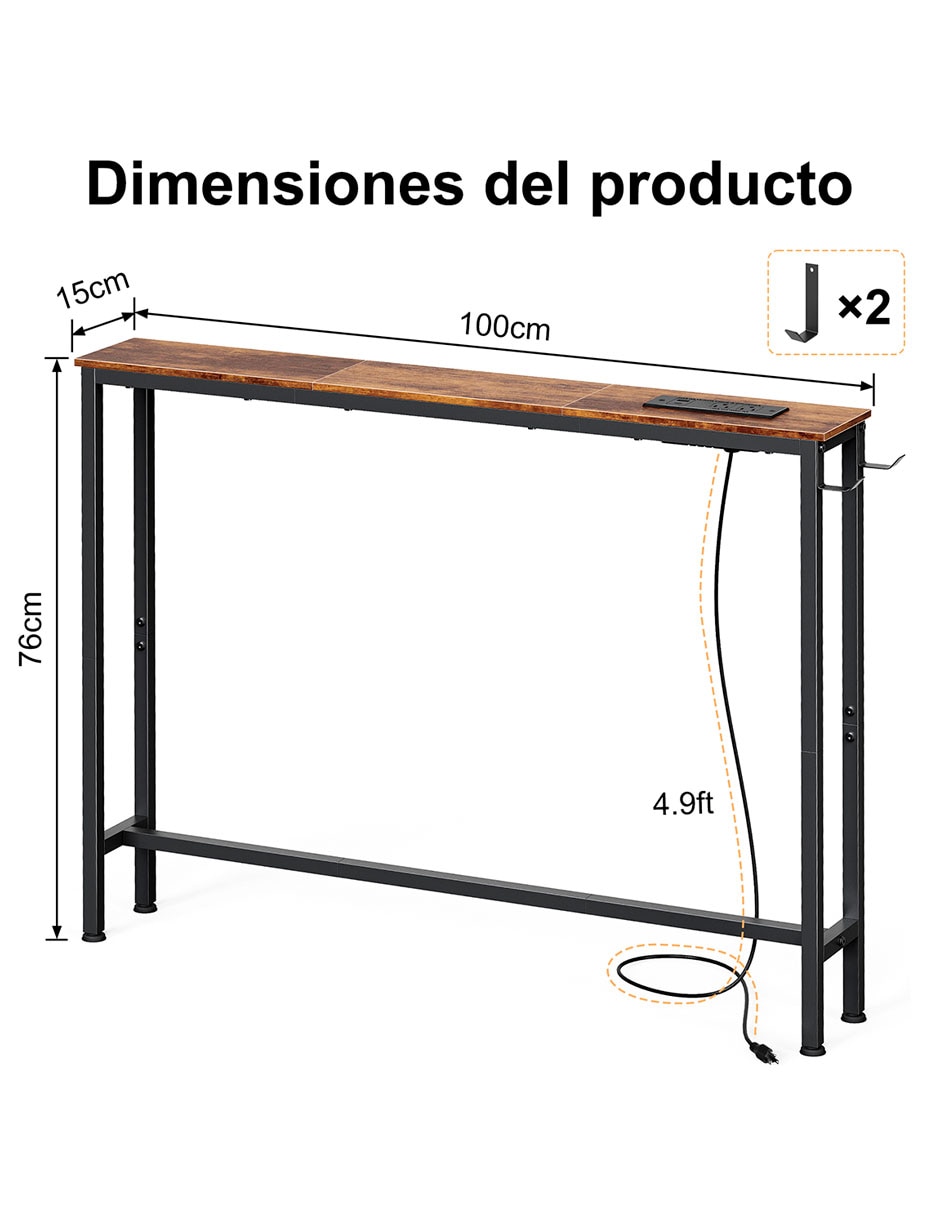 Mesa auxiliar armable 6