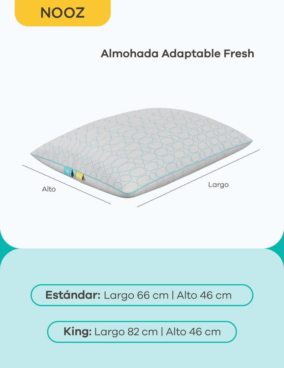 Set almohada firmeza media 8