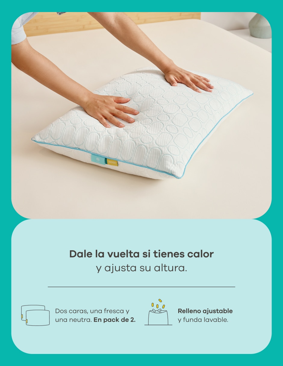 Set almohada firmeza media 2