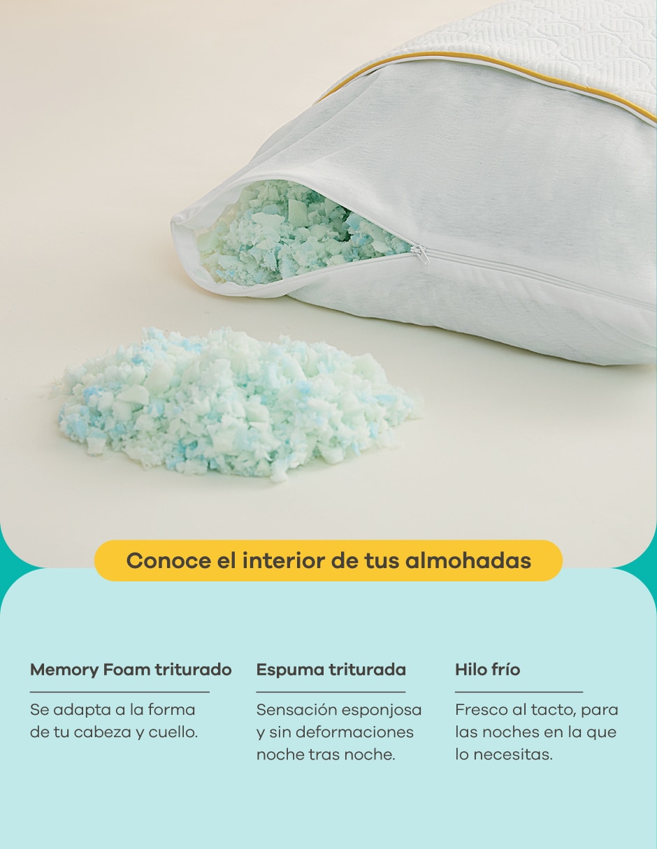 Set almohada firmeza media 4