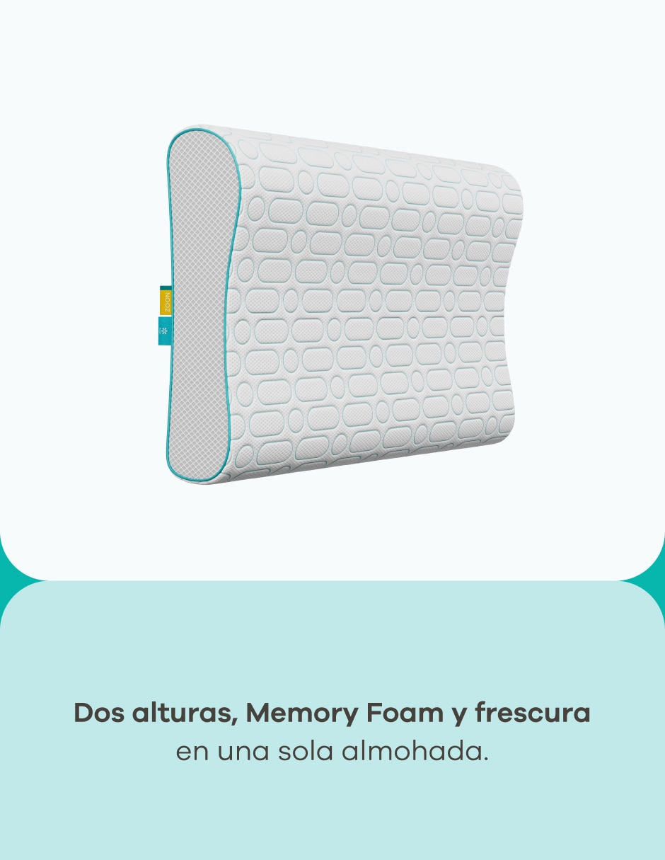 Almohada ortopédica Nooz firmeza firme