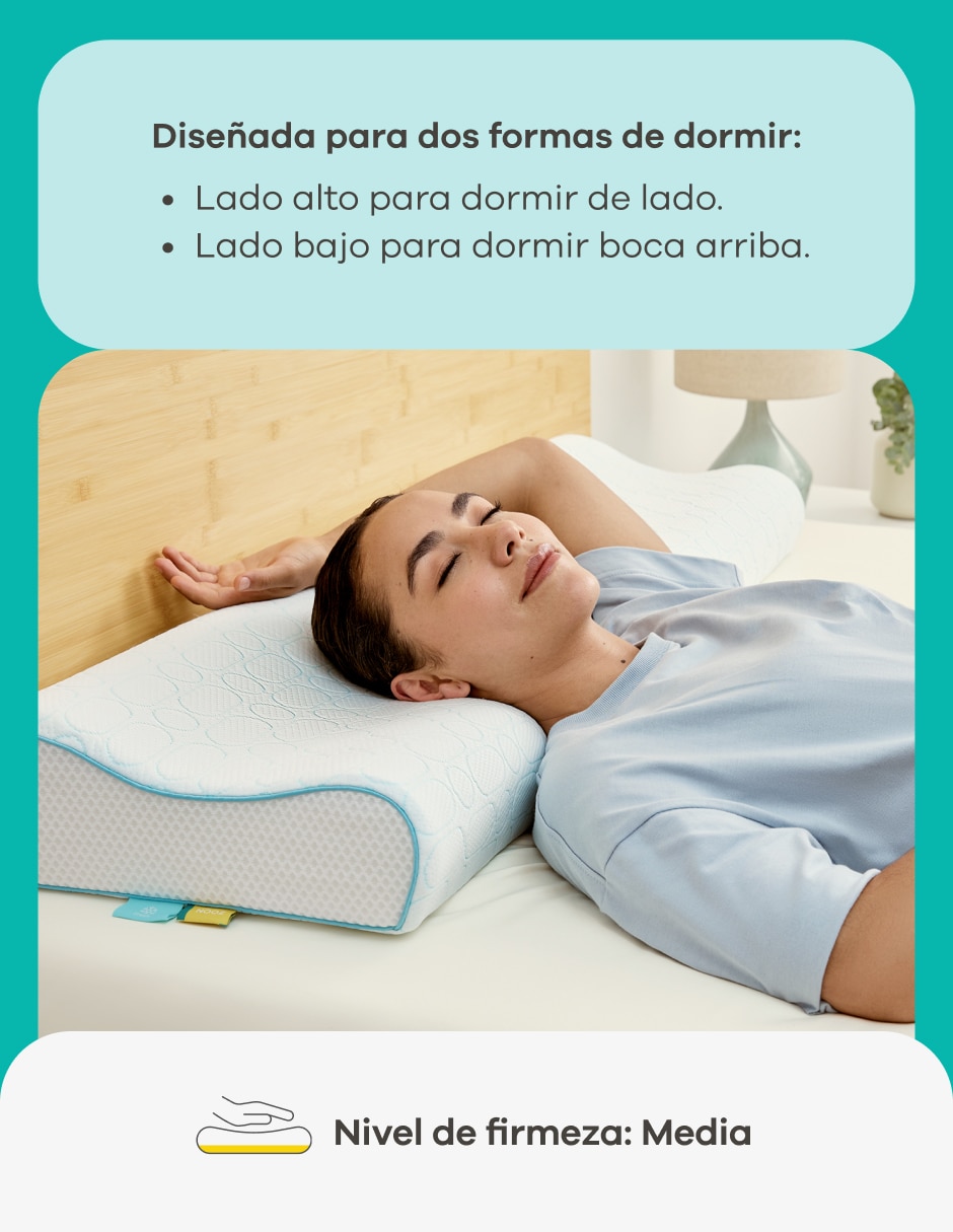 Almohada ortopédica Nooz firmeza firme
