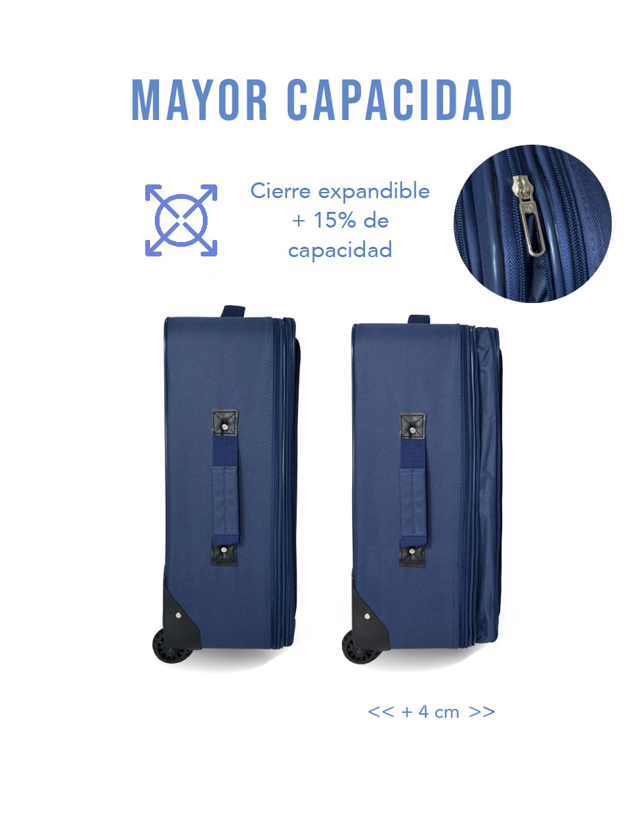 Set maletas de viaje Clear Shop