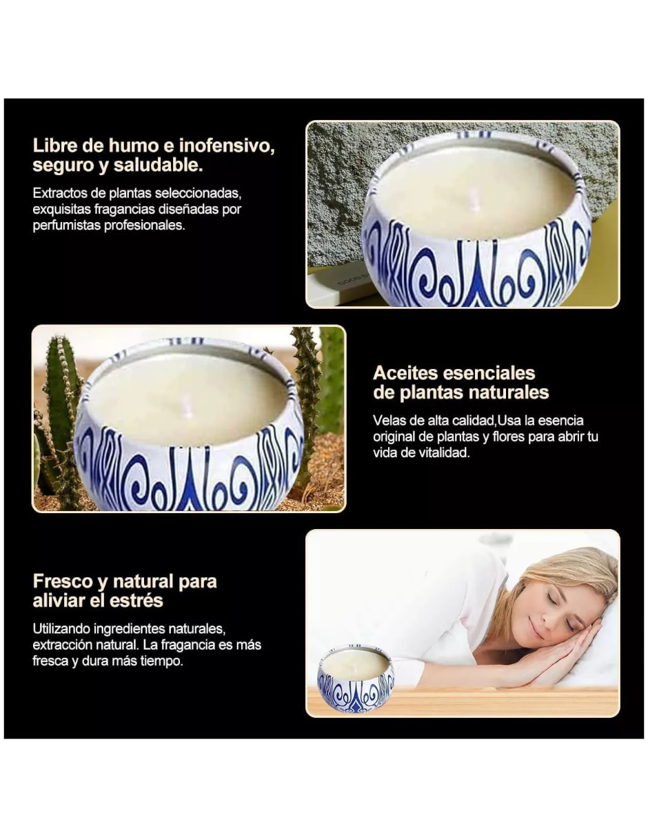 Set de velas aromáticas 16 piezas 2