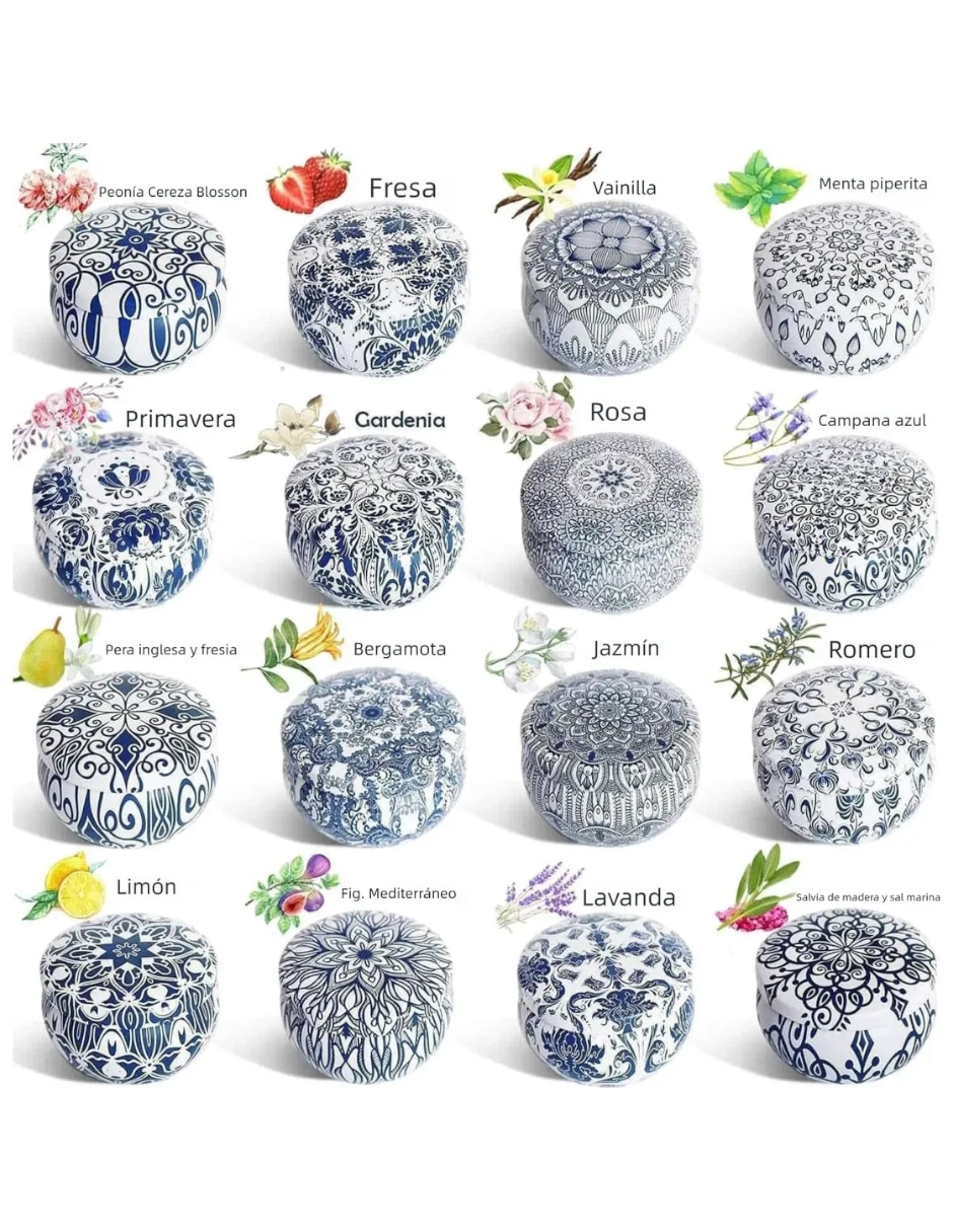 Set de velas aromáticas 16 piezas 3