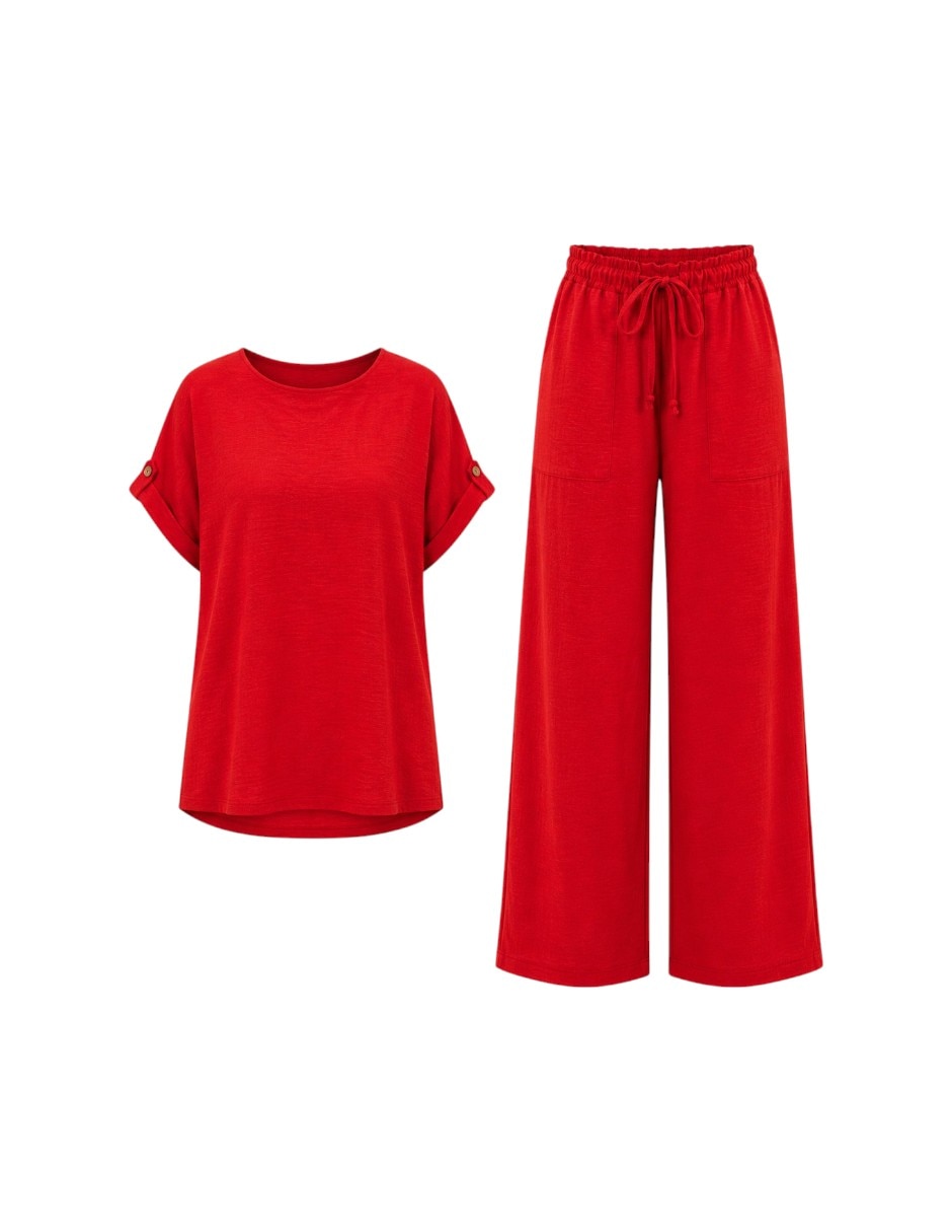 Conjunto casual yaretni moda para mujer