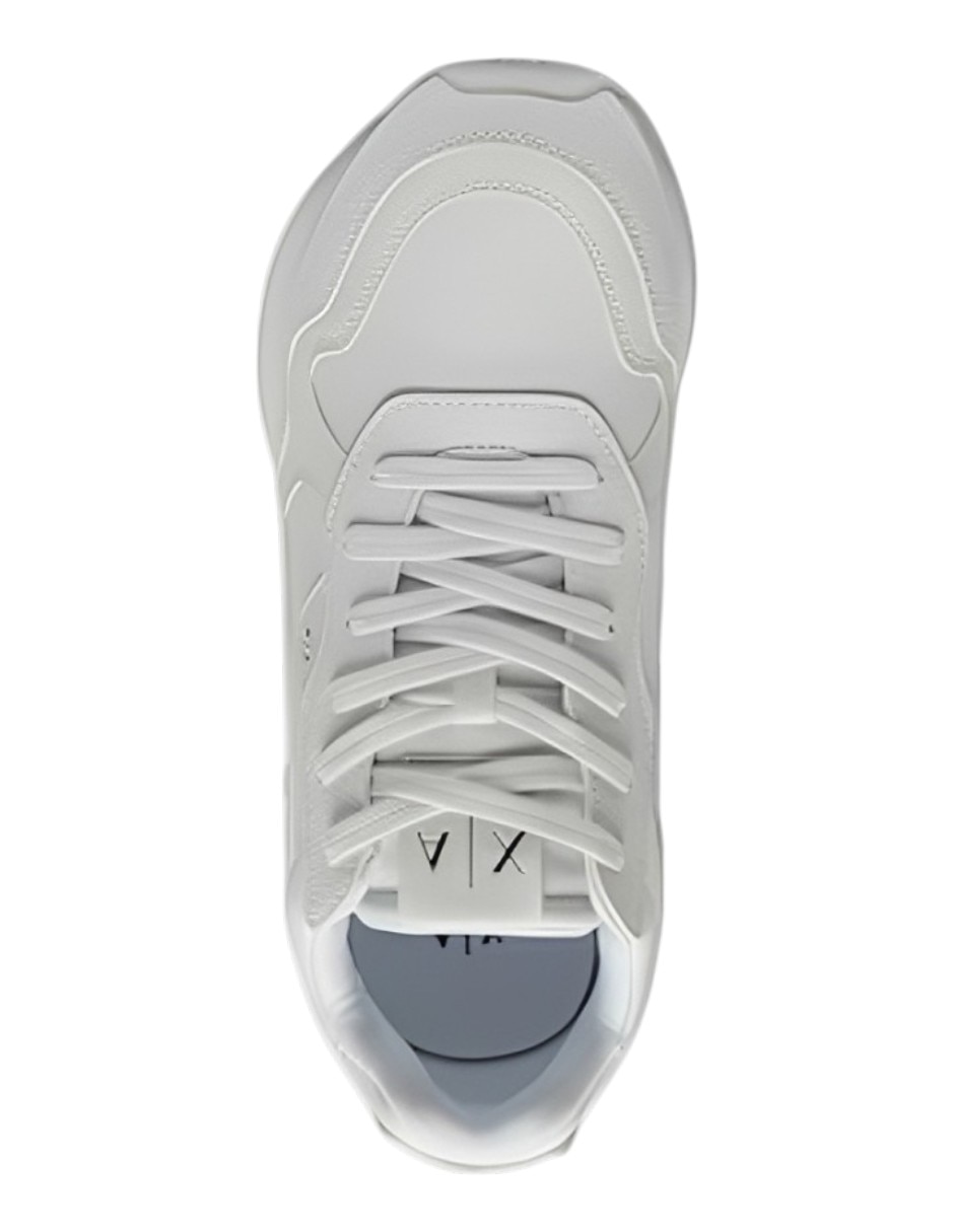 Tenis de piel armani exchange para hombre