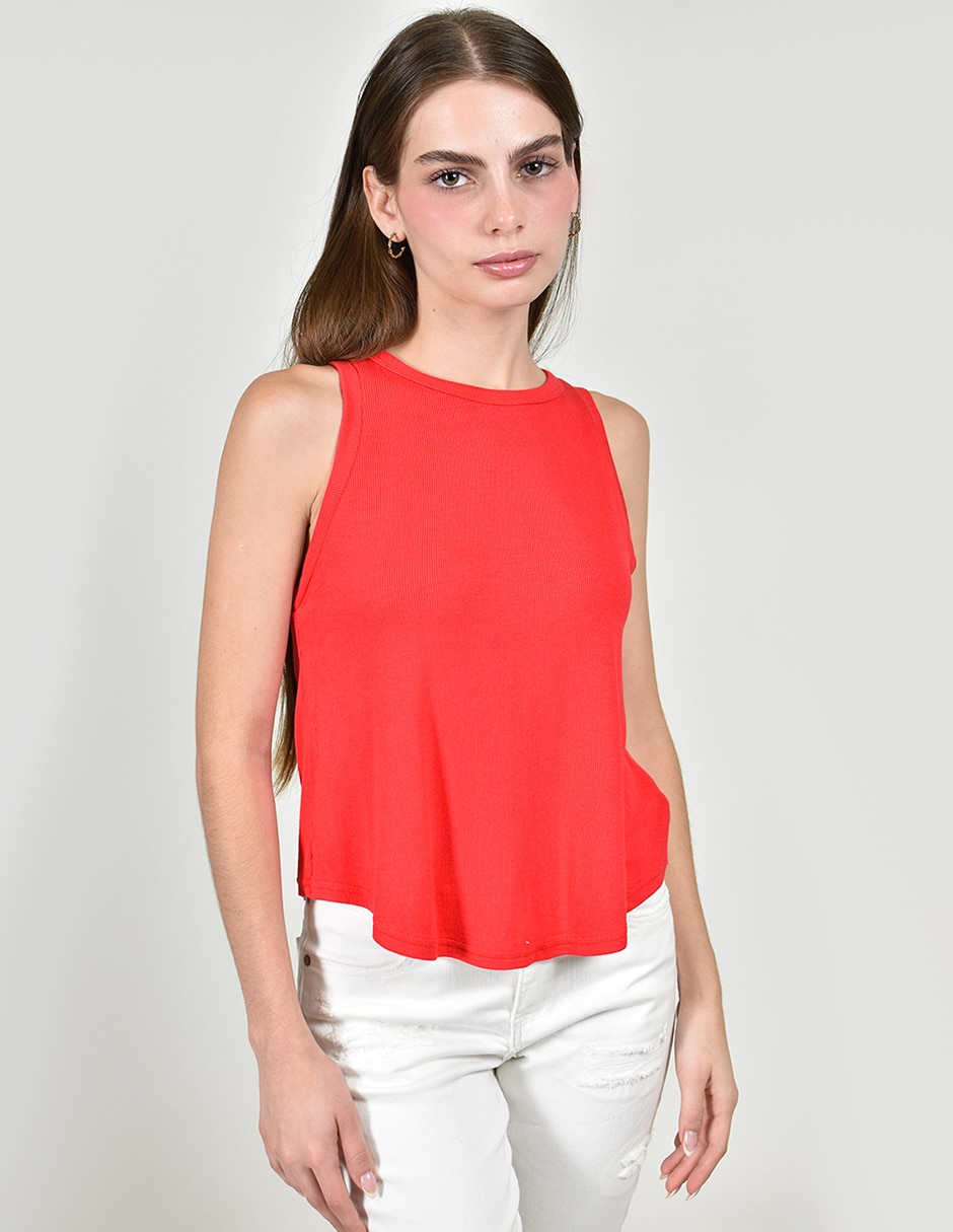 Blusa sin manga para mujer 3