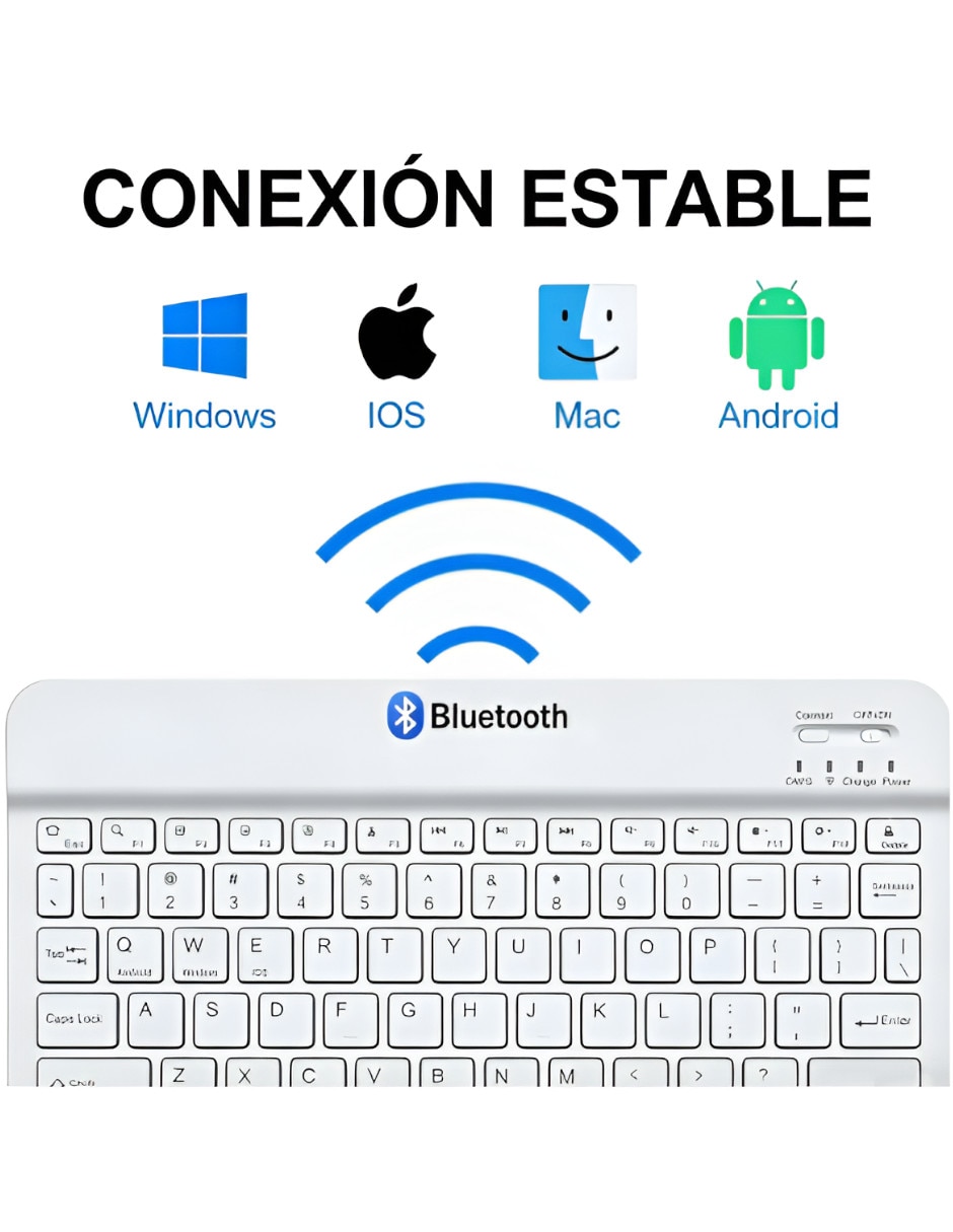 Teclado portátil Inalámbrico 2