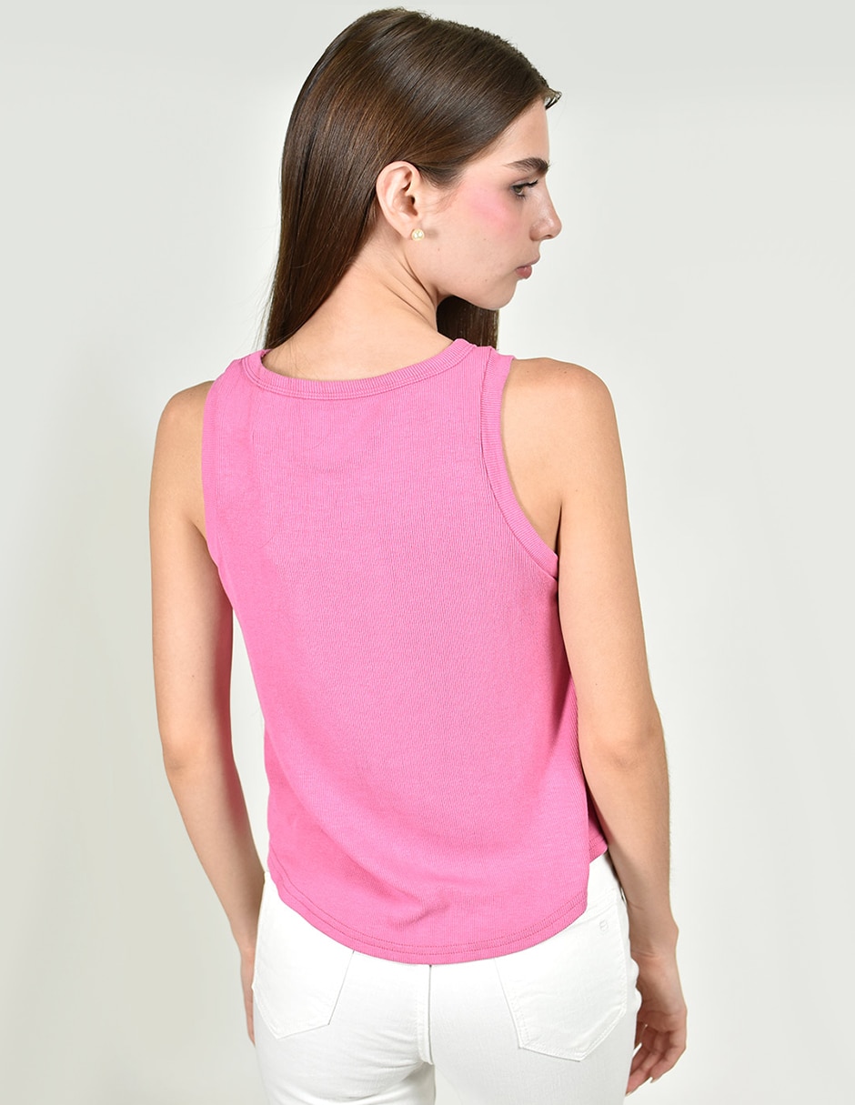 Blusa sin manga para mujer 5