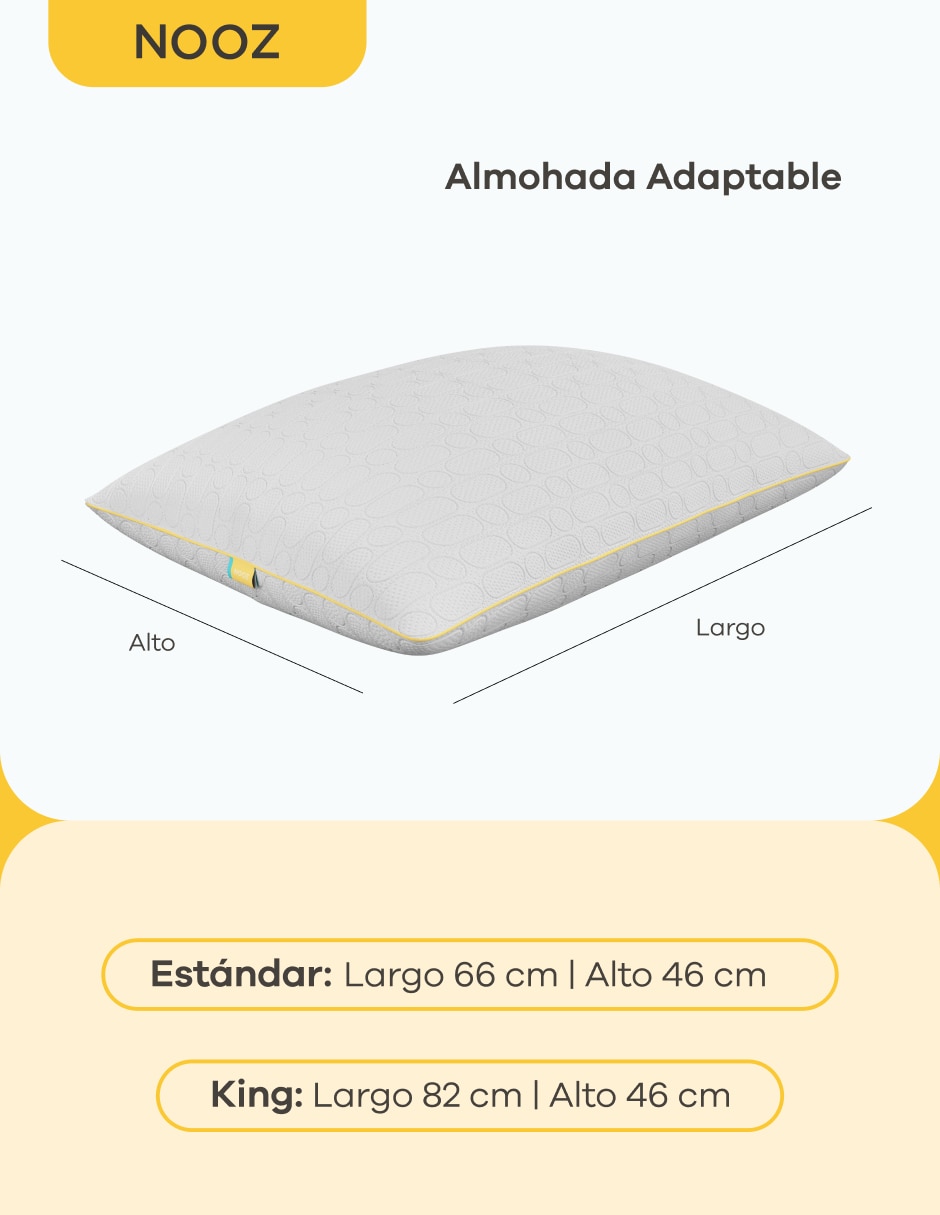 Set almohada firmeza medio 8