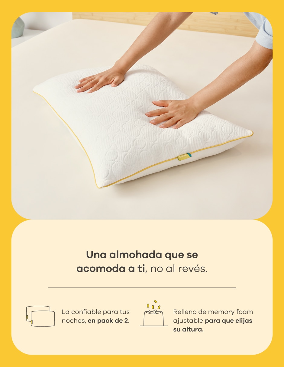 Set almohada firmeza medio 4