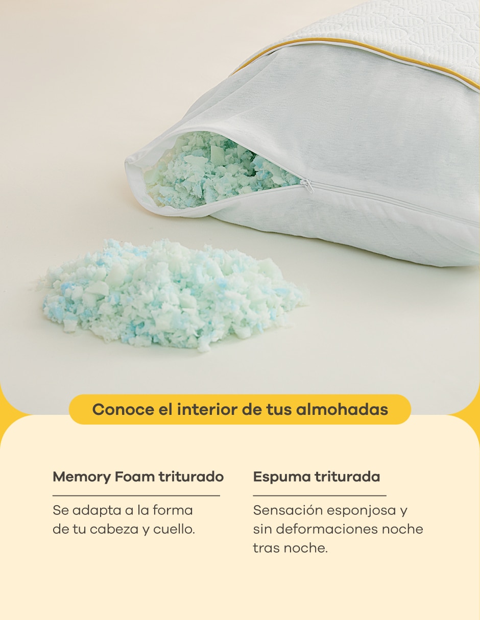 Set almohada firmeza medio 5