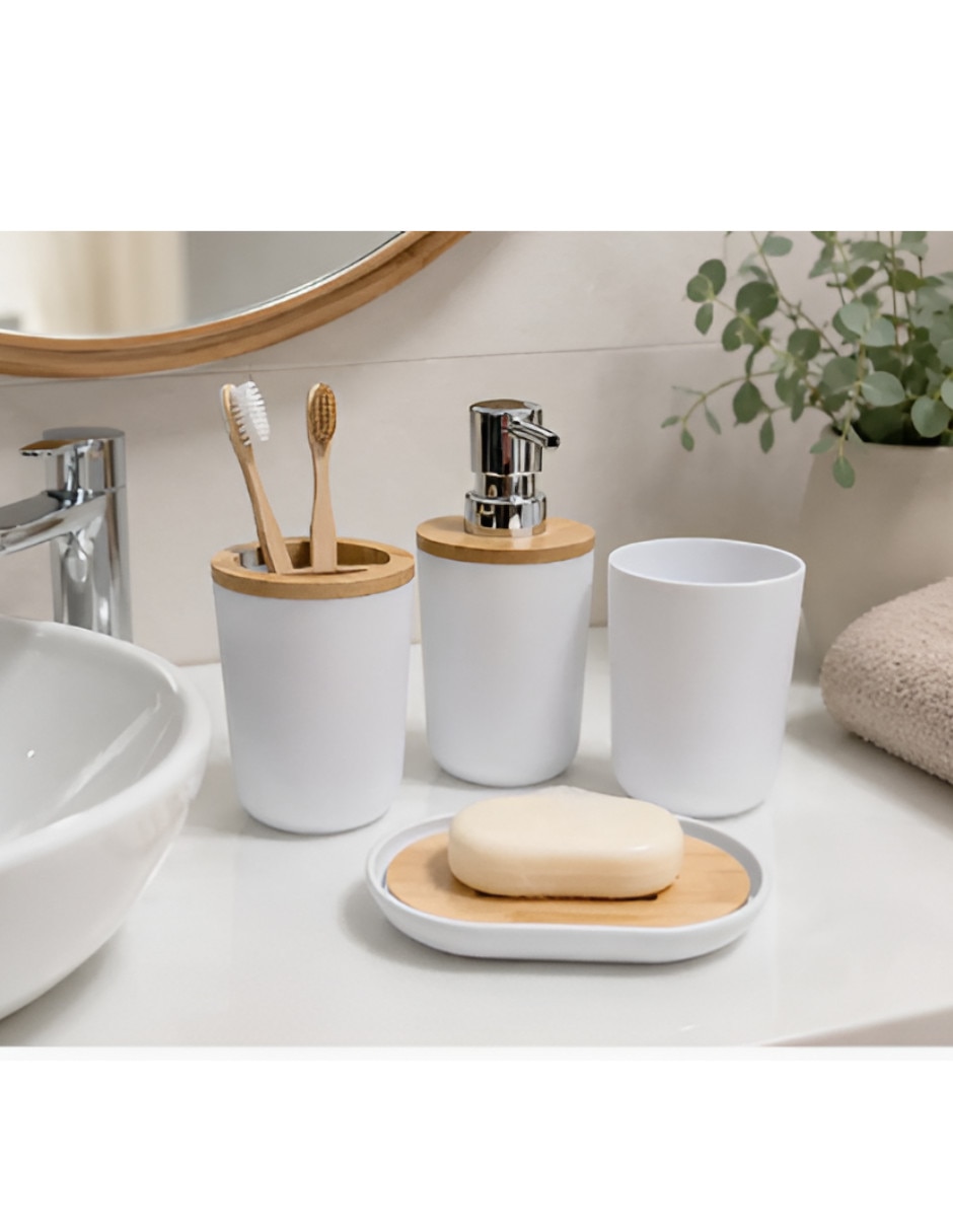 Juego de accesorios para baño Xtellar 4 piezas