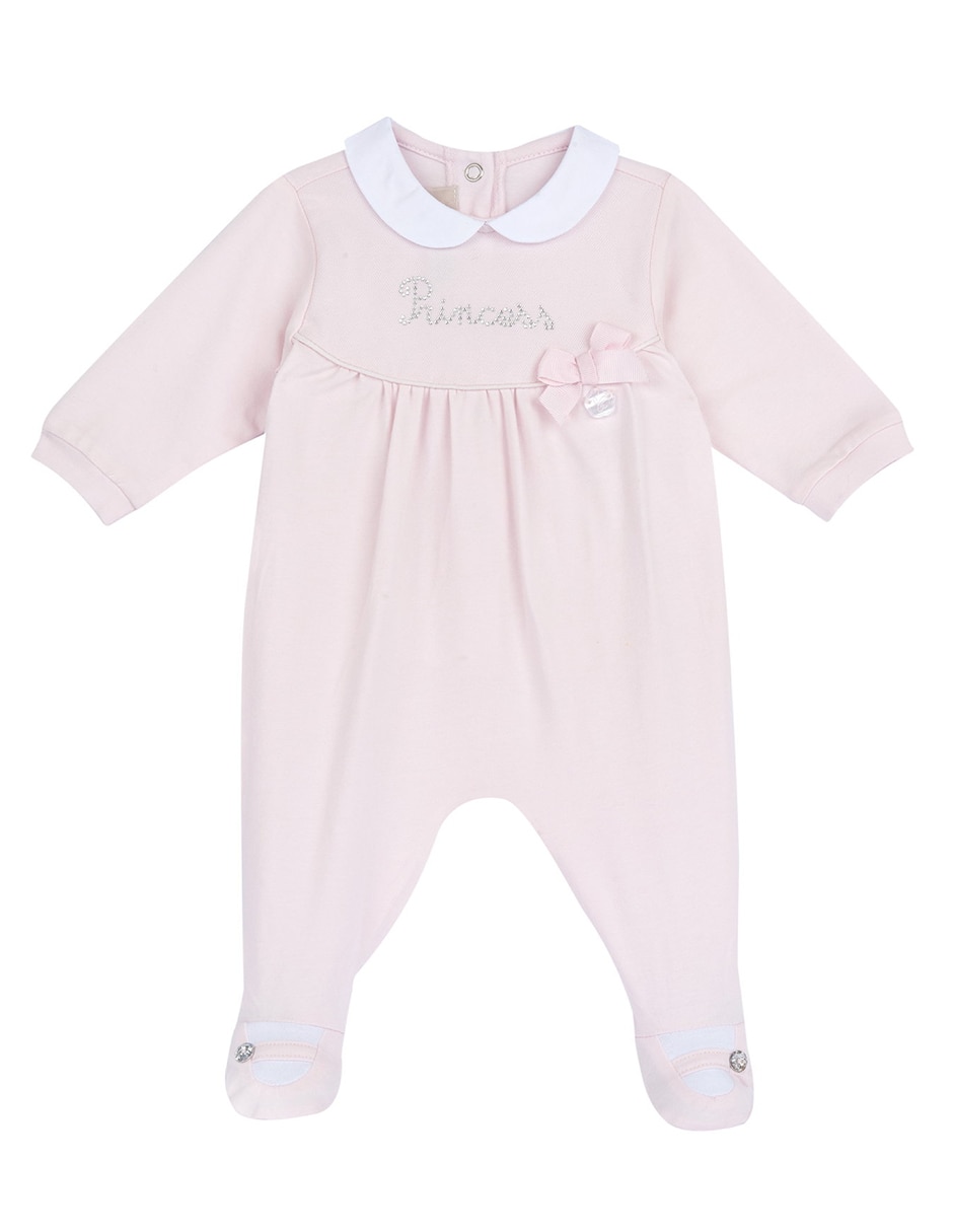 Mameluco my first chicco de algodón para bebé niña Mameluco my first chicco de algodón para bebé niña