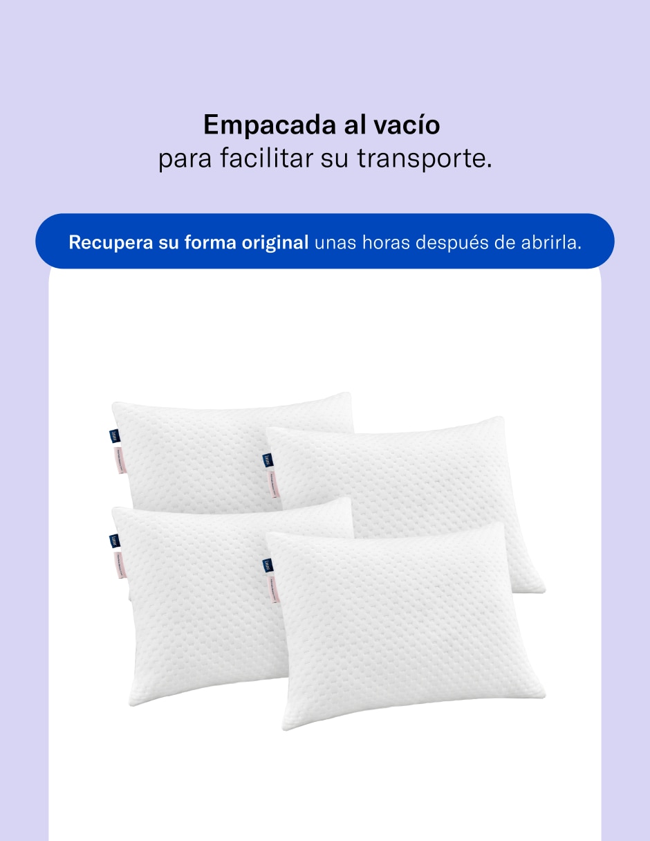 Almohada Lunna firmeza Suave 3