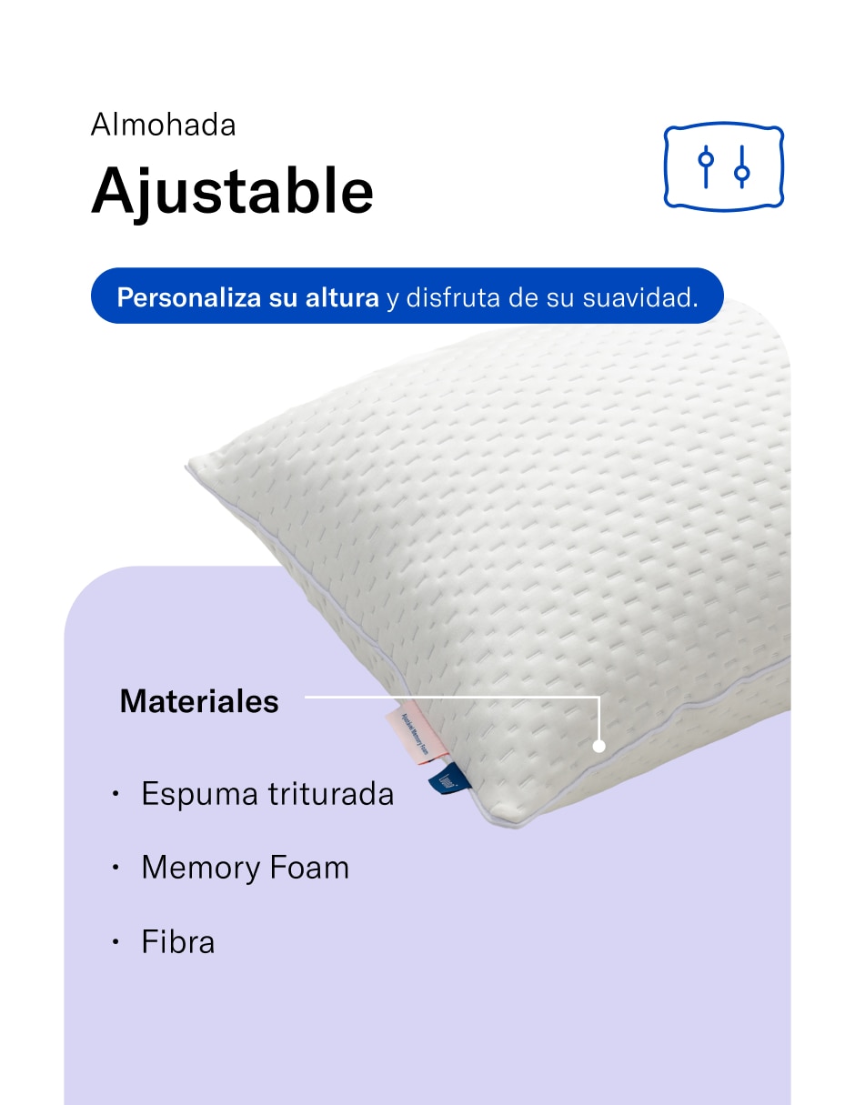 Almohada Lunna firmeza Suave 5