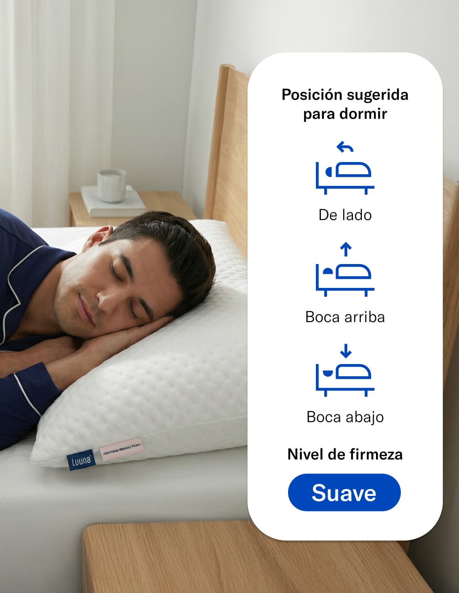 Almohada Lunna firmeza Suave 6