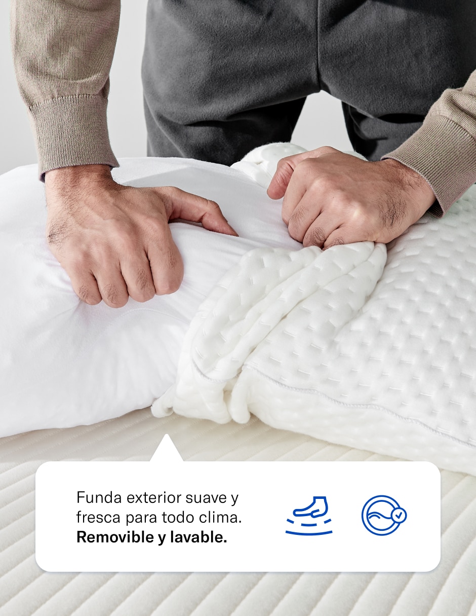 Almohada Lunna firmeza Suave 7