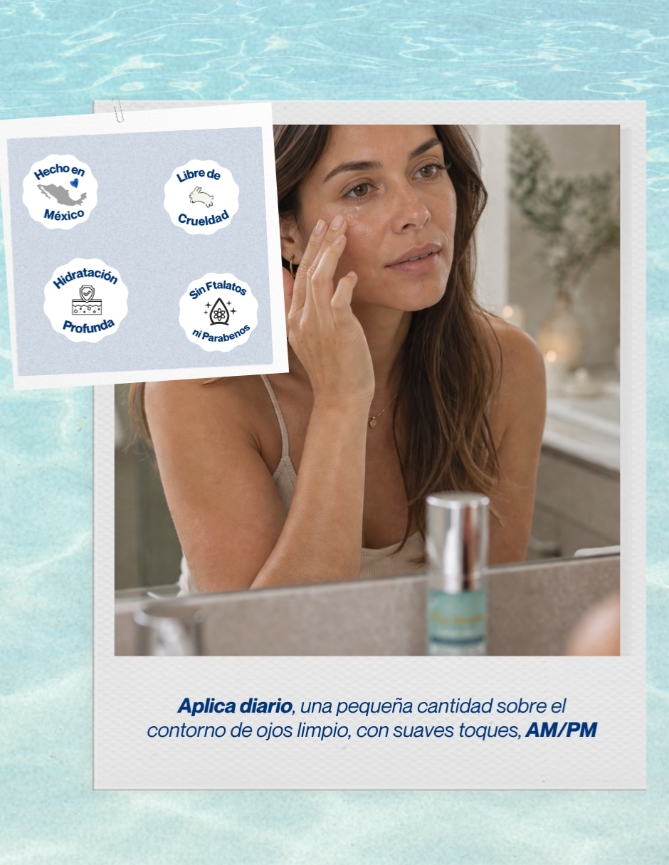 Crema para contorno de ojos recomendada para bolsas y ojeras de día y noche para todo tipo piel 4