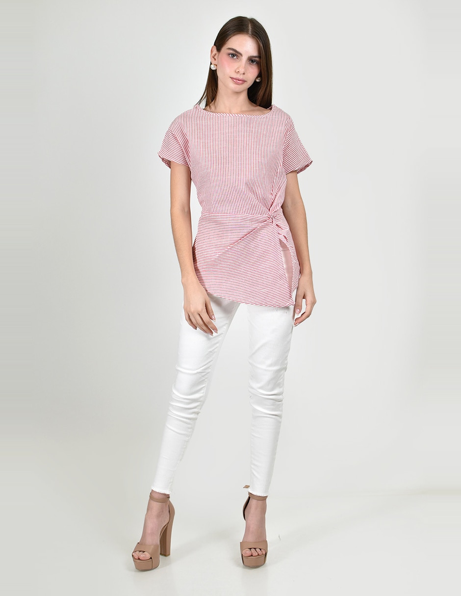 Blusa manga corta para mujer 3