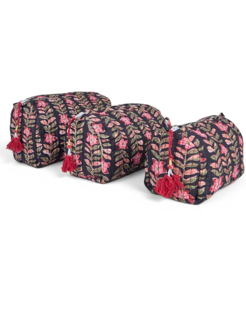 Set cosmetiquera 3 piezas para mujer