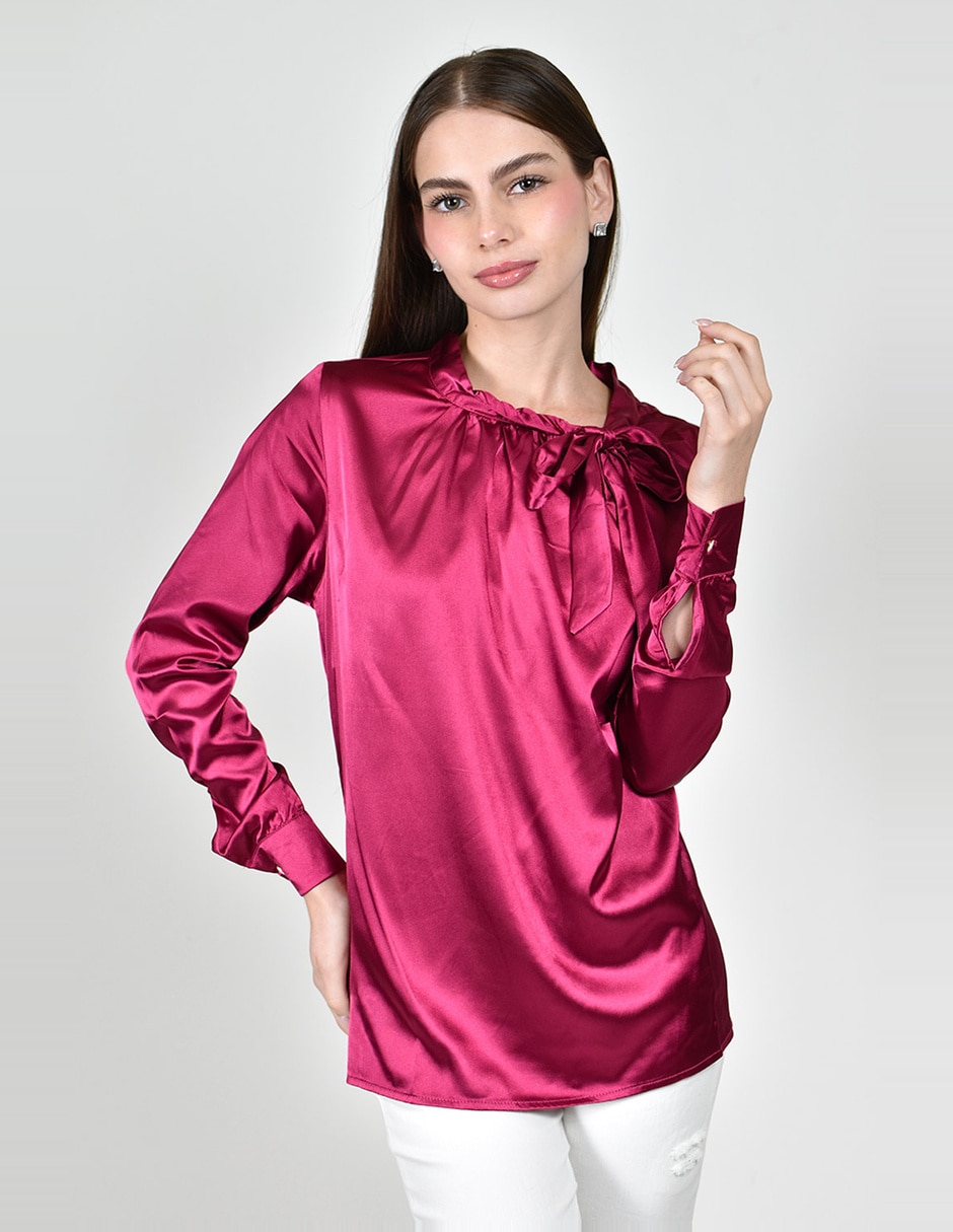 Blusa roman fashion manga larga para mujer