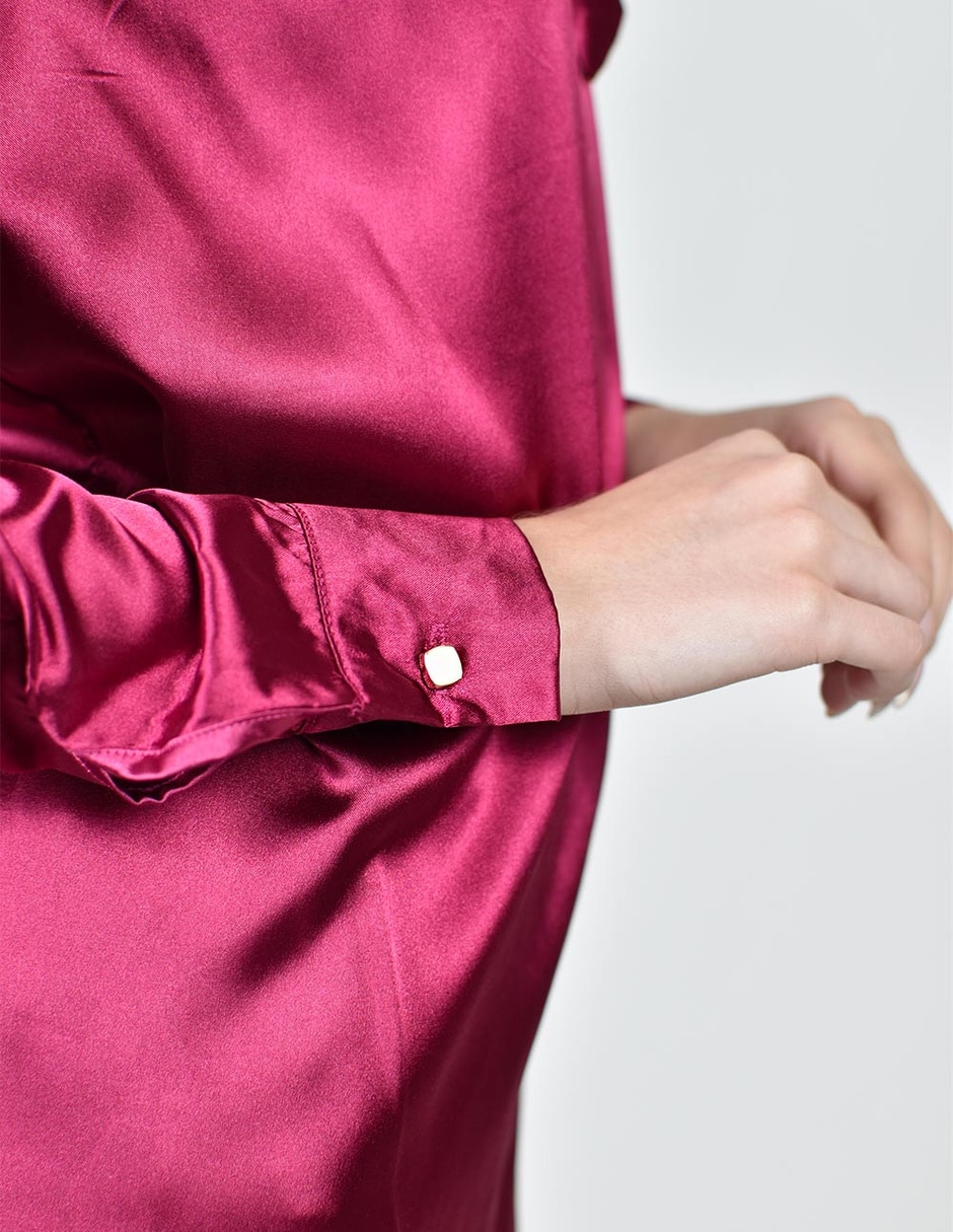 Blusa roman fashion manga larga para mujer