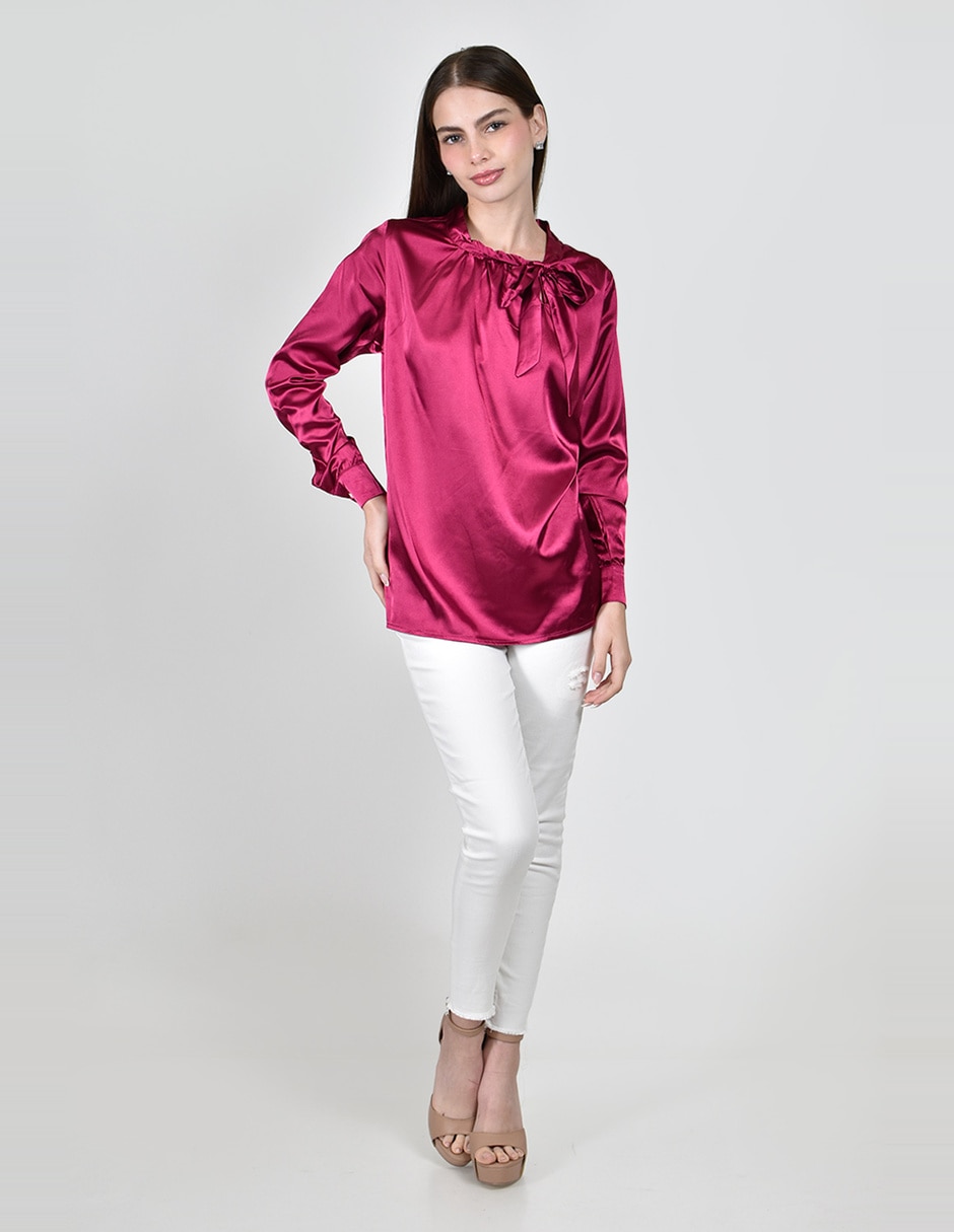 Blusa roman fashion manga larga para mujer