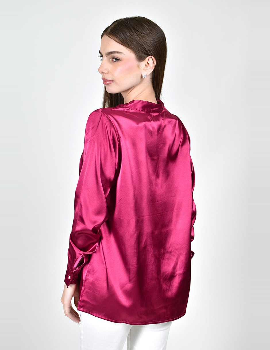 Blusa roman fashion manga larga para mujer
