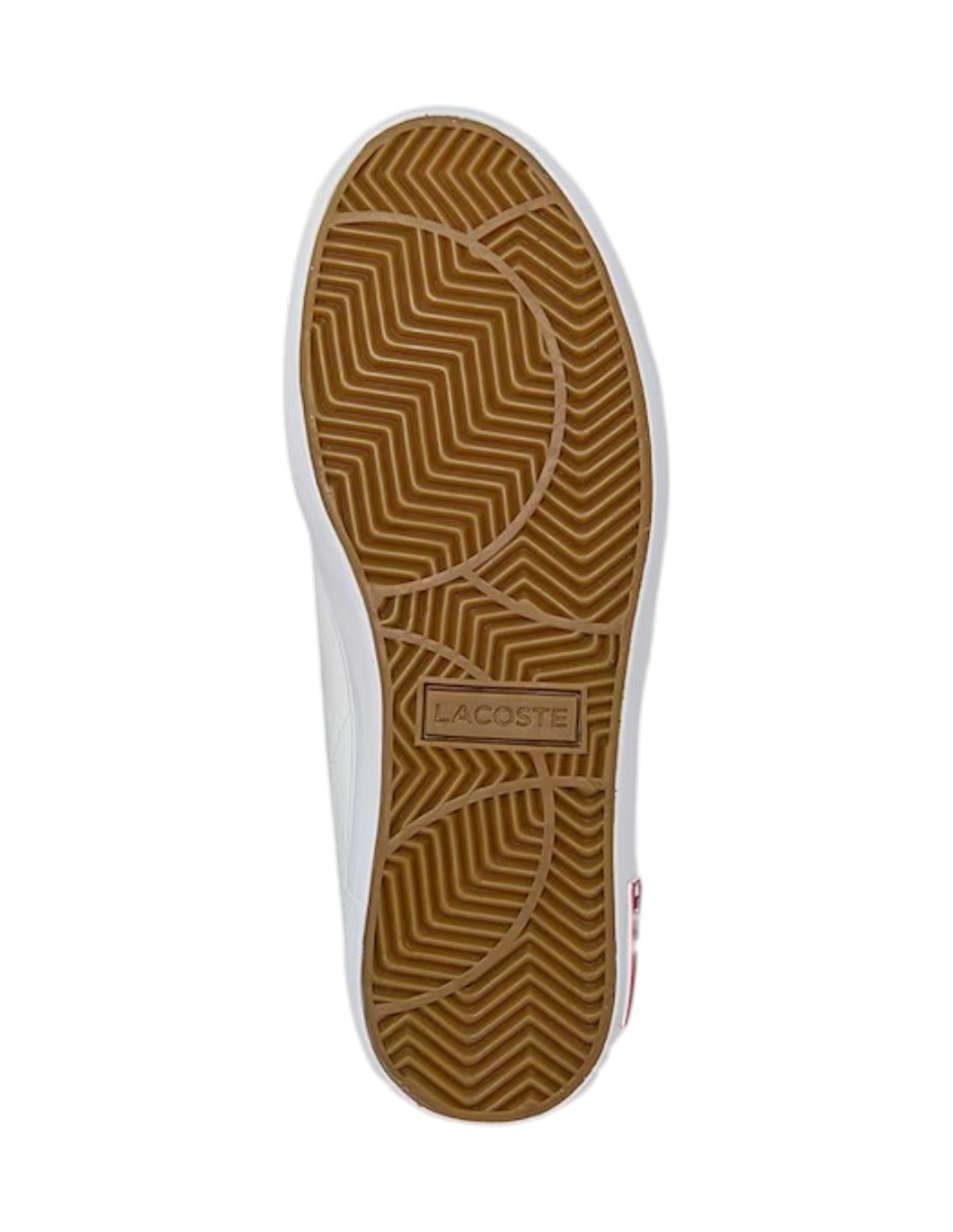 Tenis de piel lacoste para hombre