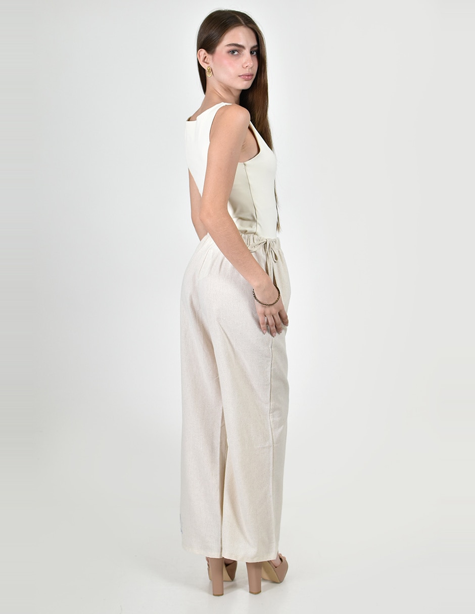 Pantalón regular roman fashion straight para mujer