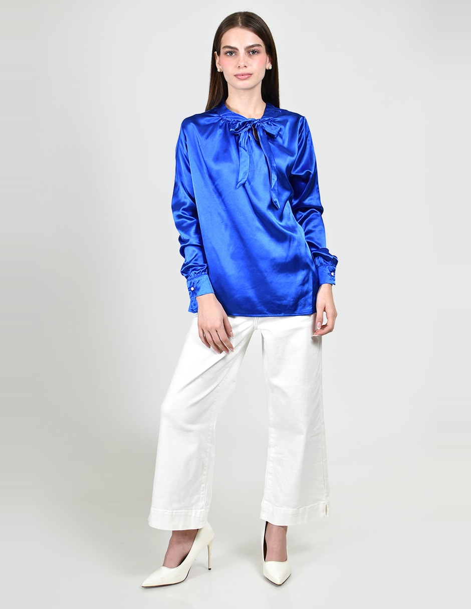 Blusa manga larga para mujer 5