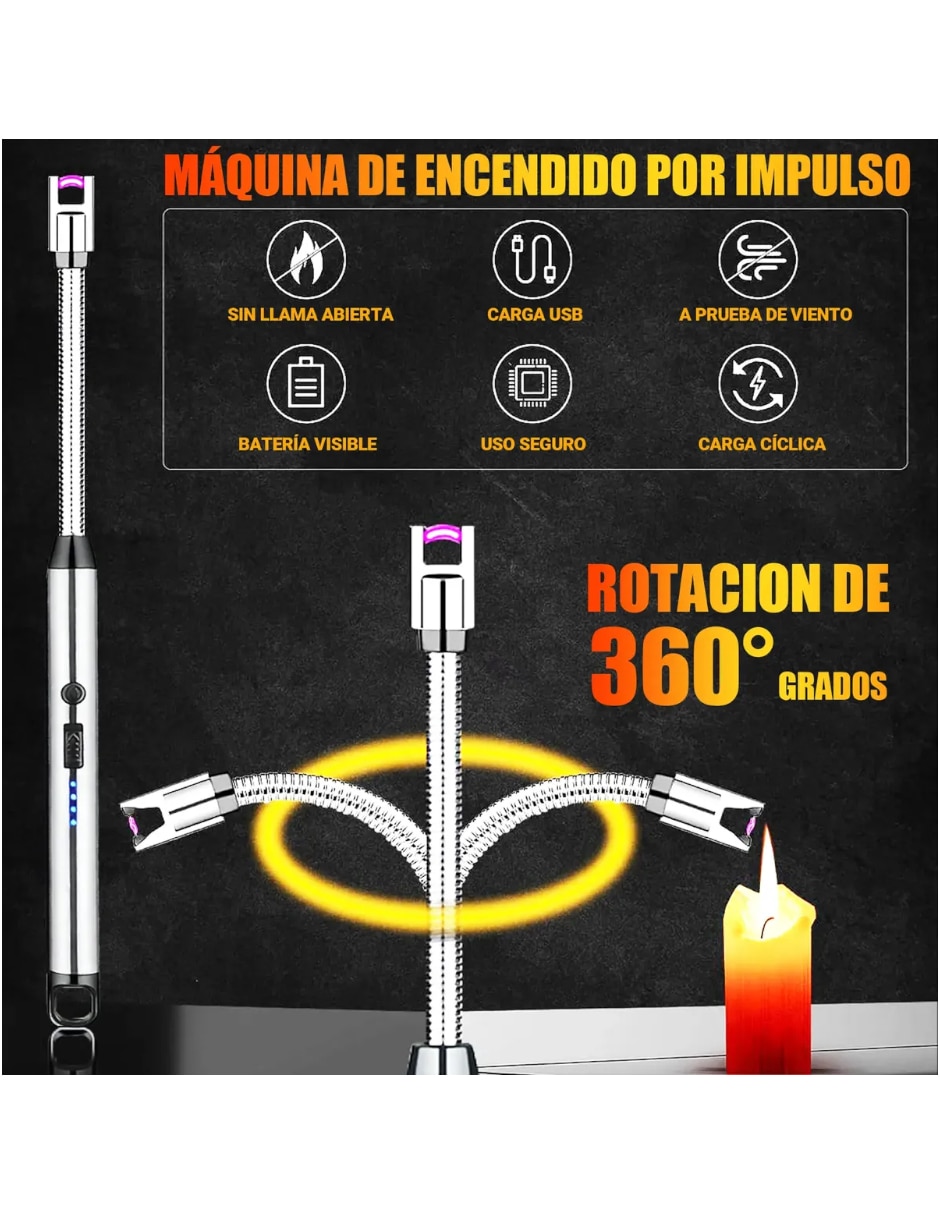 Encendedor eléctrico portátil 2