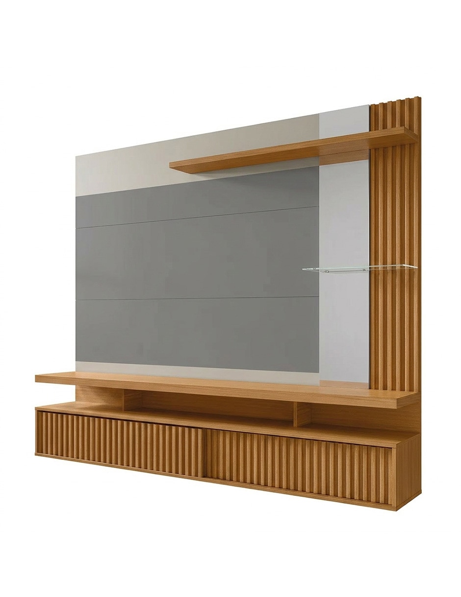 Mueble flotante para TV armable Bossa Muebles de MDF
