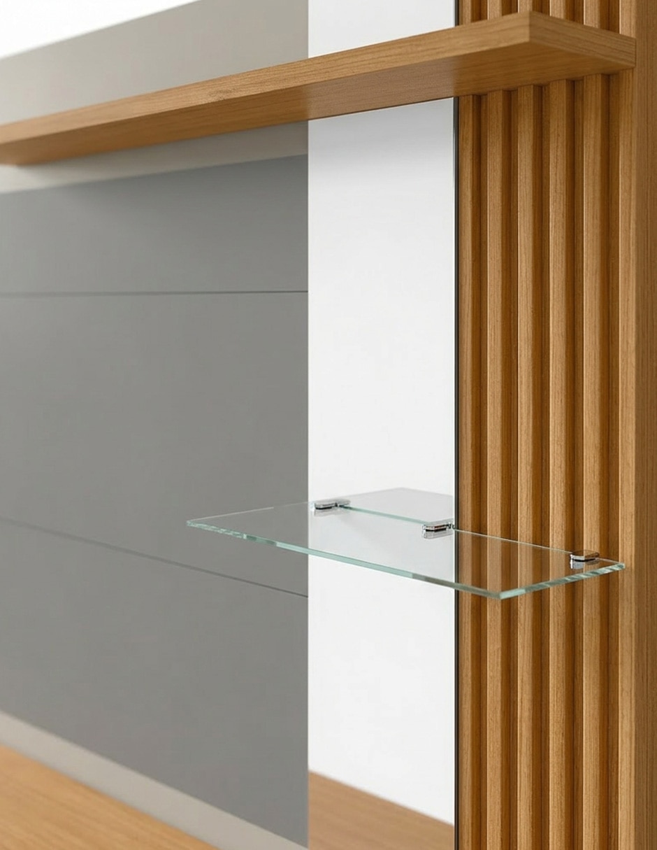 Mueble flotante para TV armable Bossa Muebles de MDF