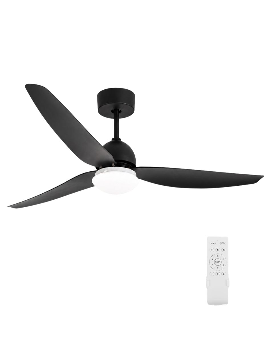 Ventilador de techo con control remoto 6 velocidades