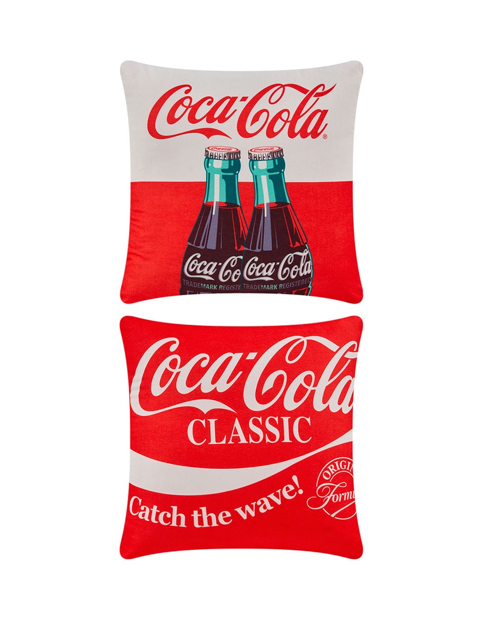 Cojín decorativo reversible Catch Coca-Cola Cojín decorativo reversible Catch Coca-Cola