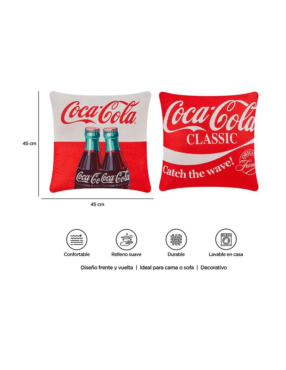 Cojín decorativo reversible Catch Coca-Cola 8