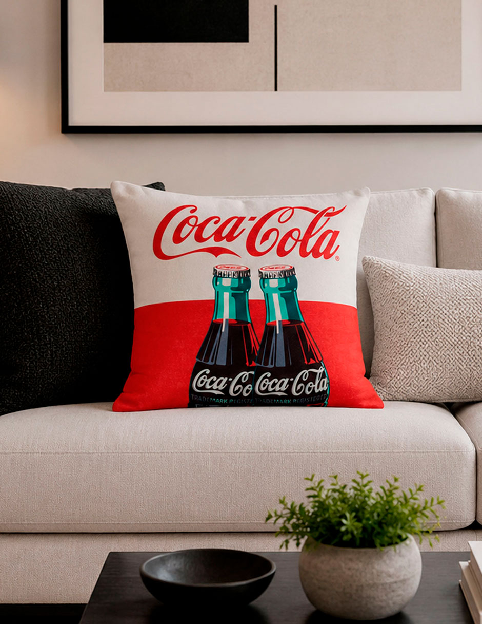 Cojín decorativo reversible Catch Coca-Cola 2