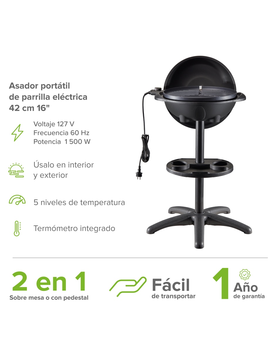 Asador eléctrico AE42 de acero 5