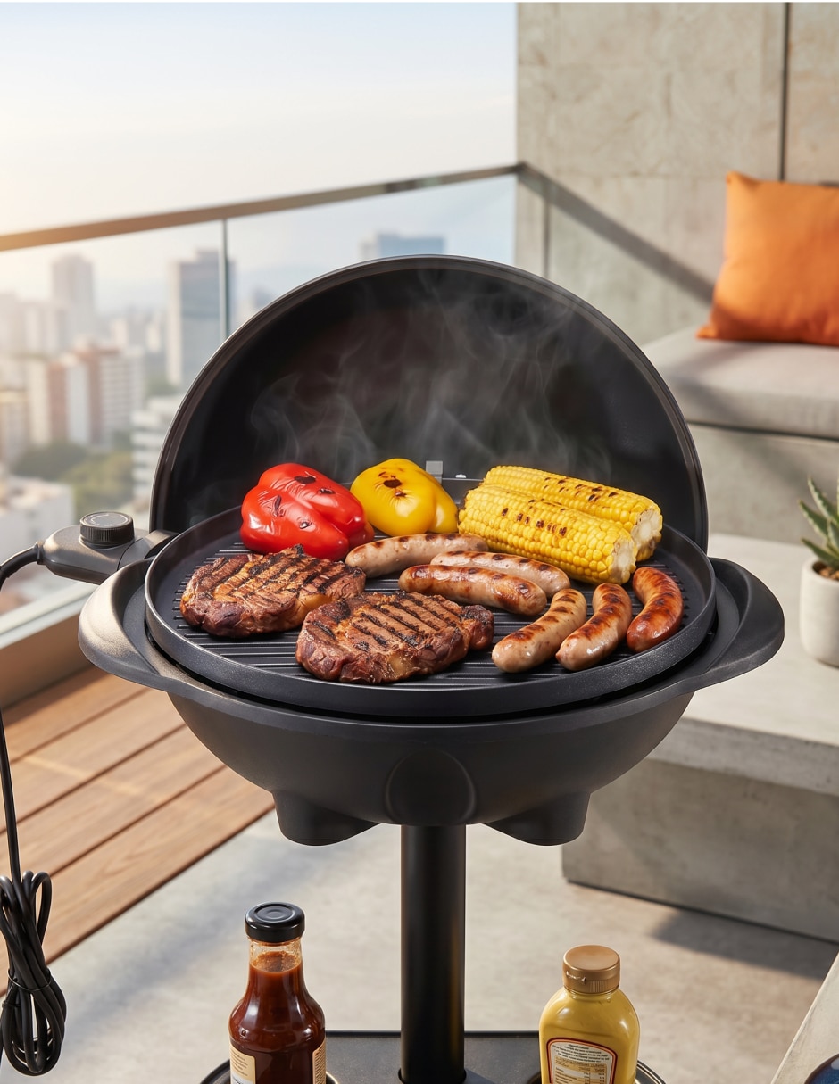 Asador eléctrico AE42 de acero