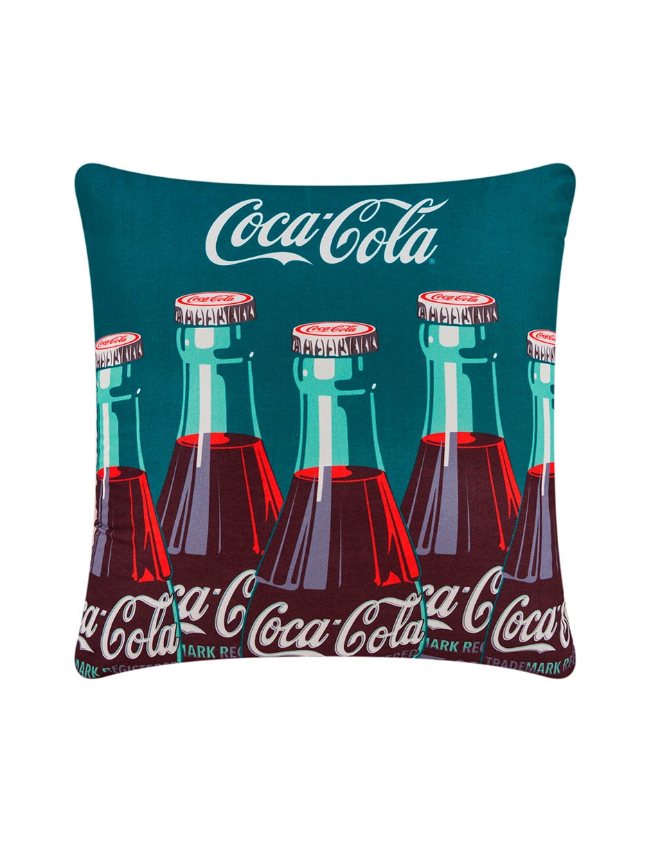 Cojín decorativo reversible Coca-Cola 3