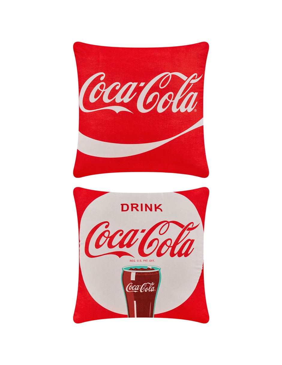 Cojín decorativo reversible Drink Coca-Cola Cojín decorativo reversible Drink Coca-Cola
