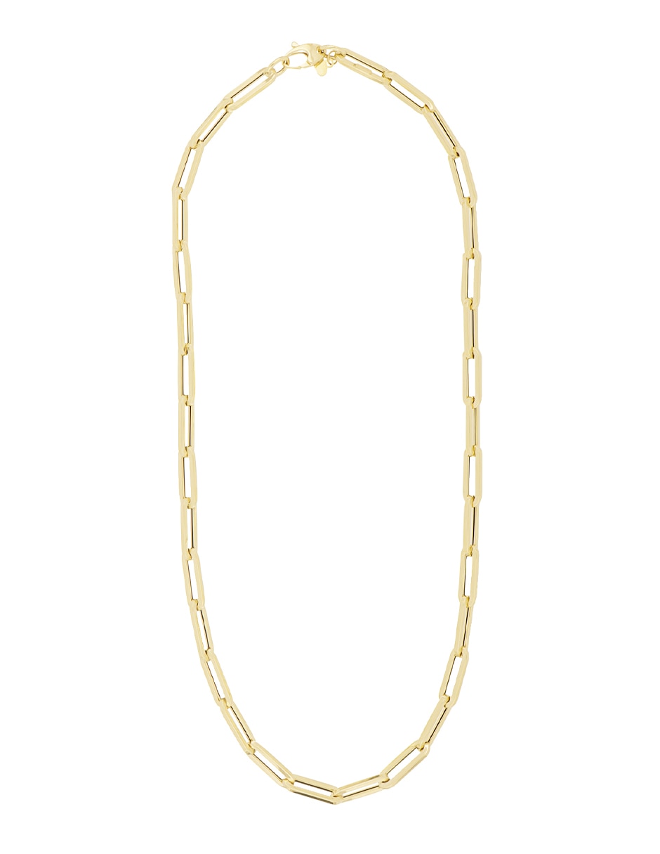 Gargantilla de clip Dinasti de oro amarillo 14 k