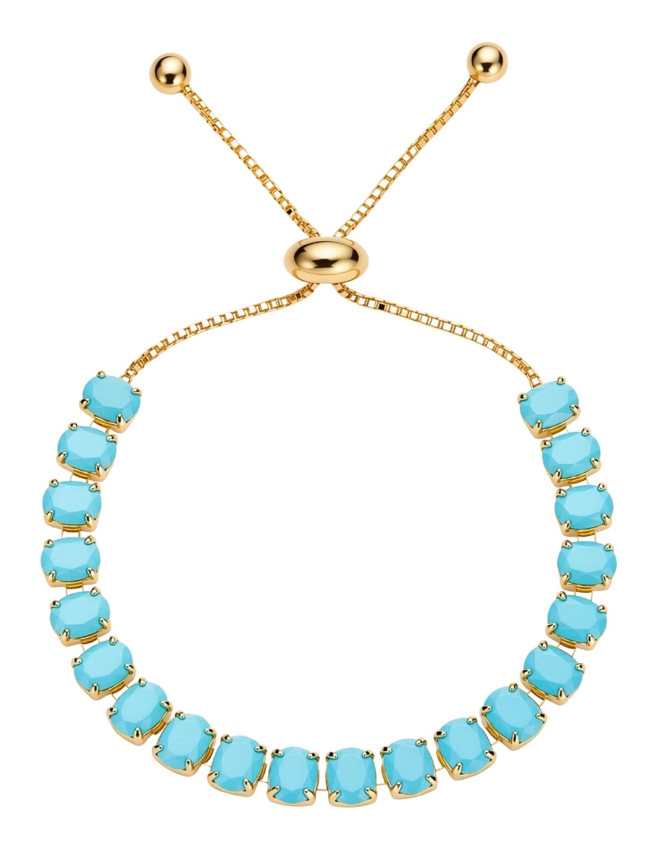 Pulsera con Zirconia celestia Pulsera con Zirconia celestia